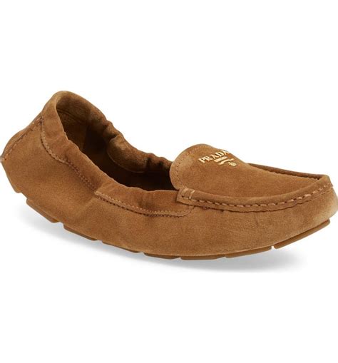 prada driving shoes womens